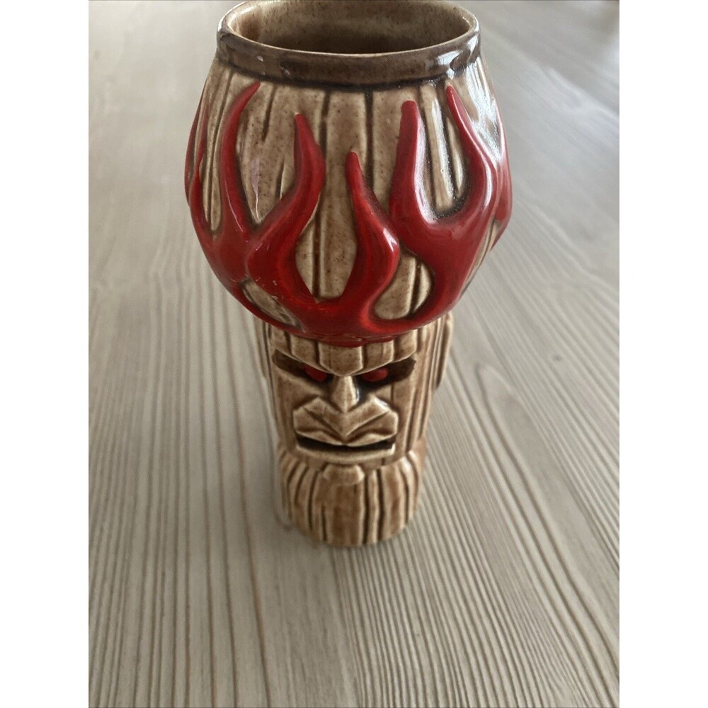 JOE VITALE TIKI FARM 2002 HOT HEAD MUG